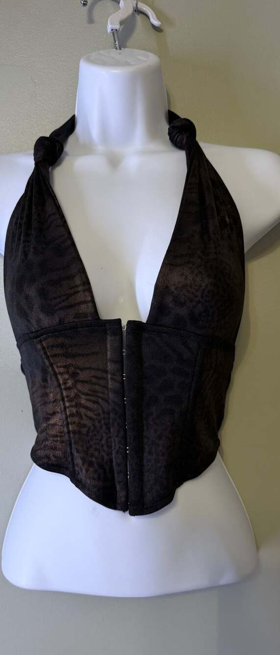 Windsor Halter Corset Top Size XS Multi